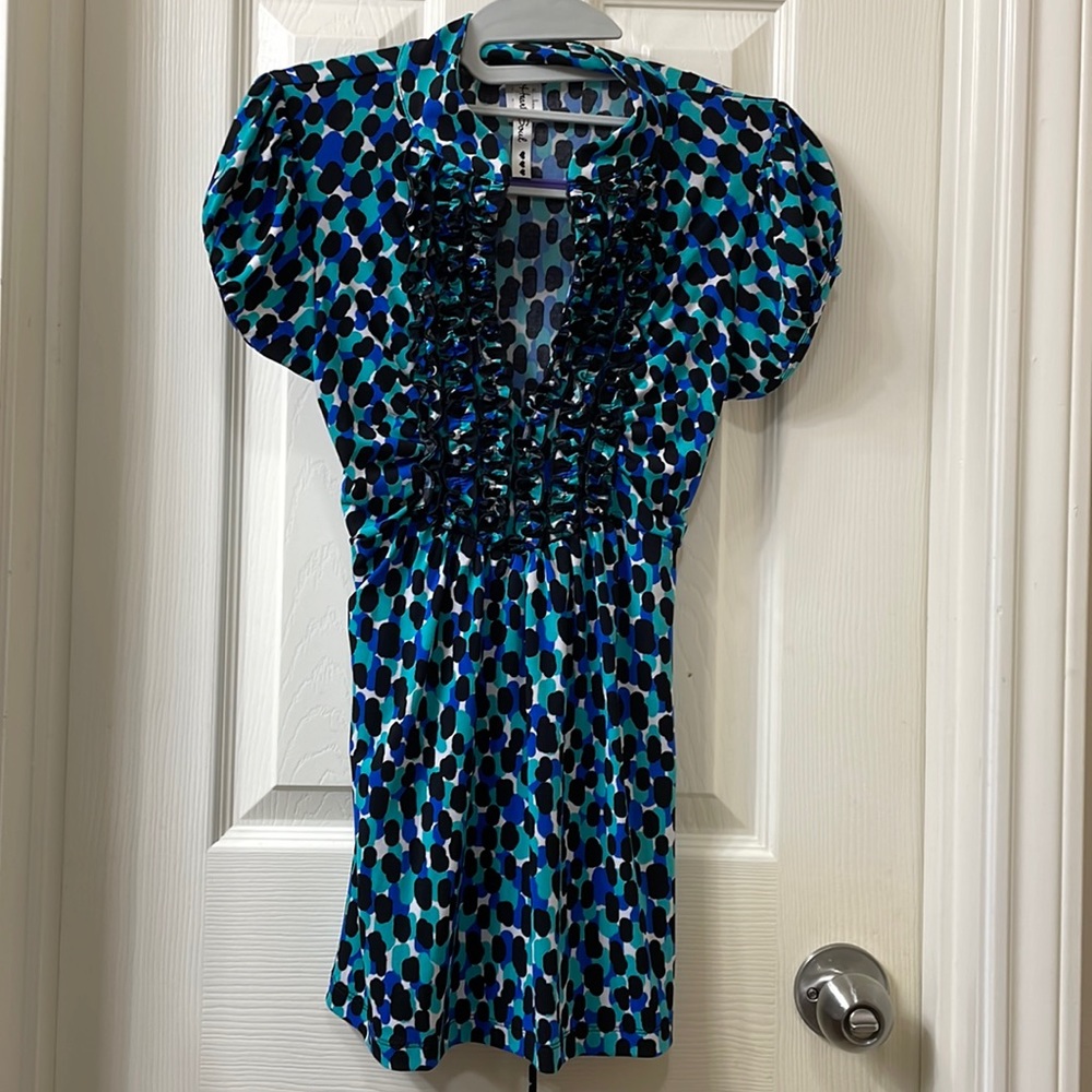 HeartSoul Ruffle Tie Top